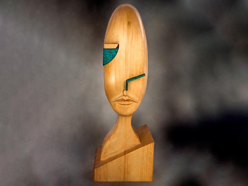 Femme à la mèche de bronze